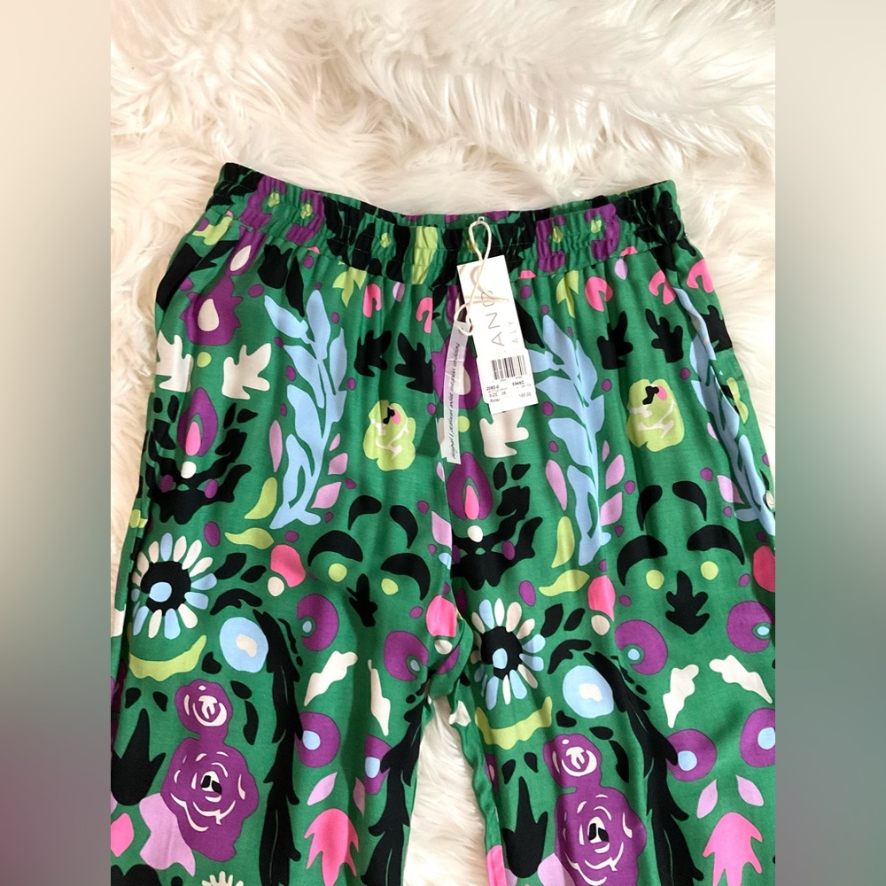 🛑🛑🛑MILANO FLOWY PANTS - Picture 2 of 11